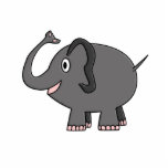 Elefant Freistehende Fotoskulptur<br><div class="desc">com com Zazzle.com</div>
