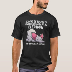 Elefant für Männer Frauen Elefantentier 1 T-Shirt