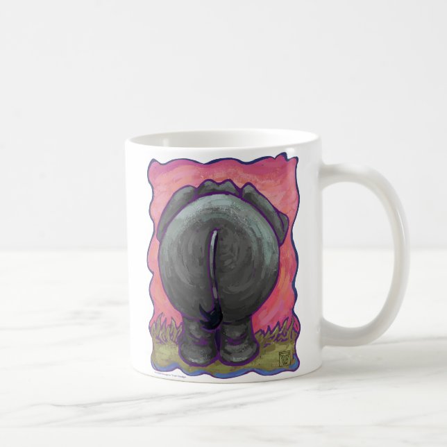 Elefant-Geschenke u. Zusätze Kaffeetasse (Rechts)