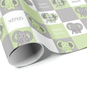 Elefant Geschenkpapier