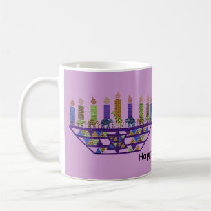 Elefant Hannukah Menorah Kaffeetasse