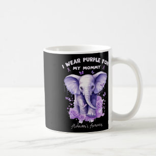 Elefant Ich trage Lila für meine Mutti Heimerheime Kaffeetasse