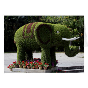 Elefant im chinesischen Garten