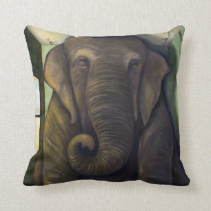 Elefant im Raum Kissen