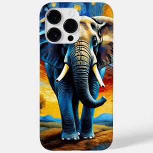 Elefant in der Sternennacht Case-Mate iPhone 14 Pro Max Hülle