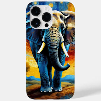 Elefant in der Sternennacht Case-Mate iPhone 14 Pro Max Hülle