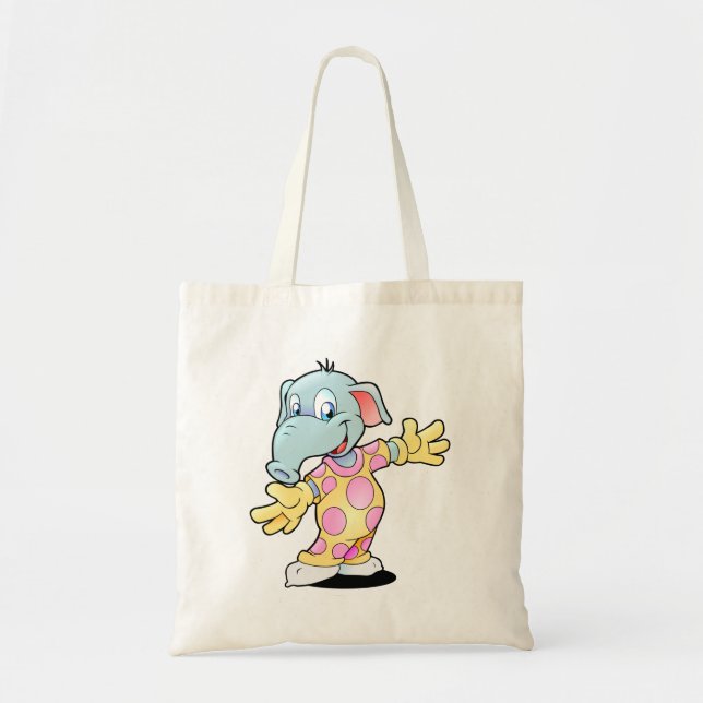 Elefant in Pajamas Tragetasche (Vorne)