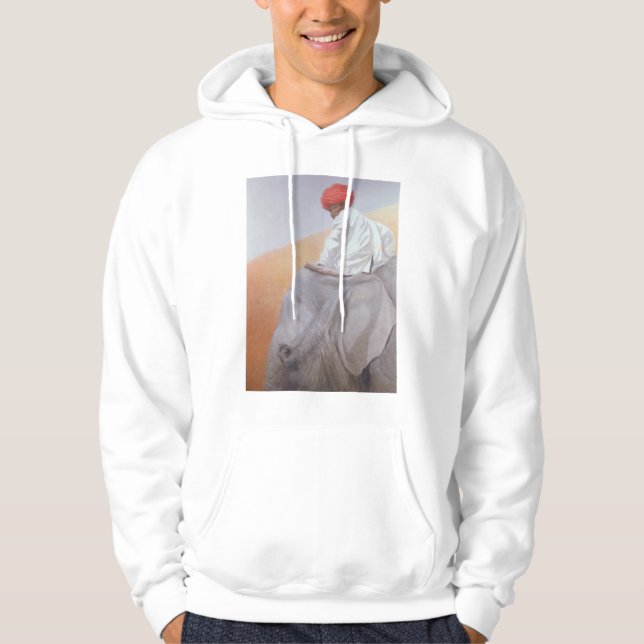 Elefant-Junge Hoodie (Vorderseite)