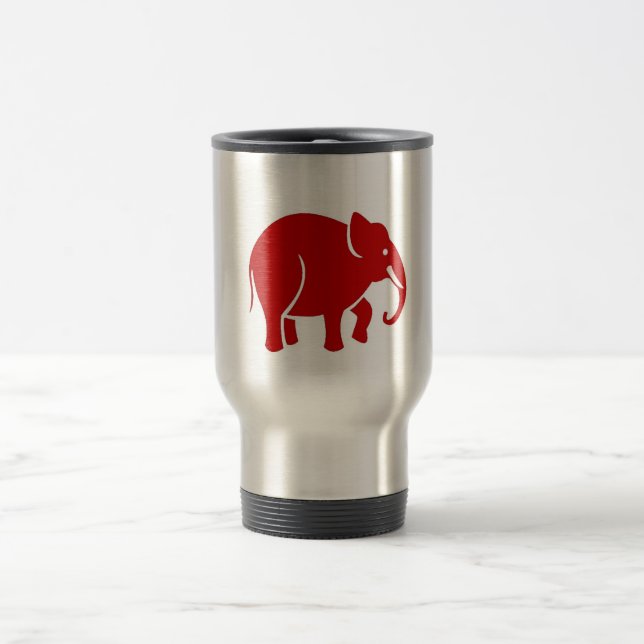 Elefant-Kaffee-Tasse Reisebecher (Mittel)