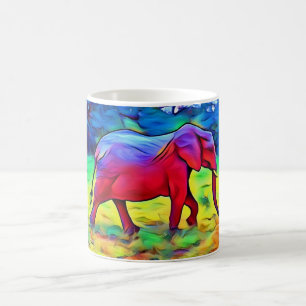 Elefant Kaffeetasse