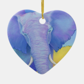 Elefant Keramik Ornament