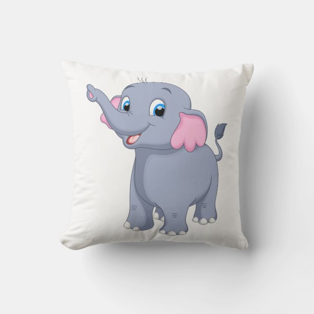 Elefant Kissen (Vorderseite)