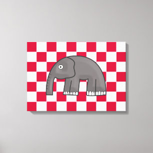 Elefant Leinwanddruck