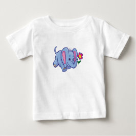 Elefant-Liebe Baby T-shirt