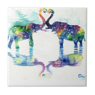 Elefant Liebe Fliese