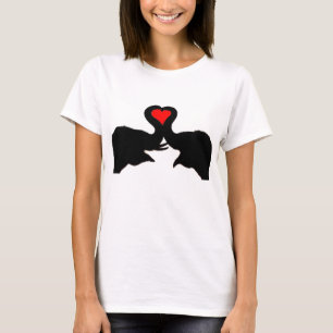 Elefant-Liebe-Mädchent-stück T-Shirt