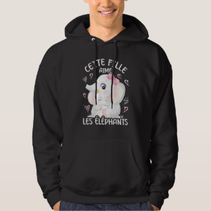 Elefant Liebt Mutter Elefant Und Baby Jugend Hoodie