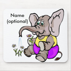 Elefant-Mausunterlage Mousepad