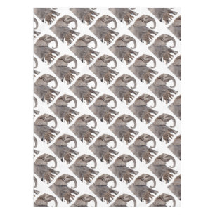 Elefant mit Baby Elephant Tischdecke
