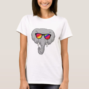 Elefant mit Sonnenbrille T-Shirt