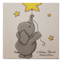 Elefant mit Sternen