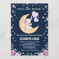 Elefant Moon Twinkle Little Stars Babydusche