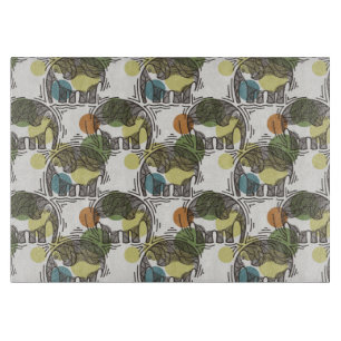 Elefant-Muster Schneidebrett