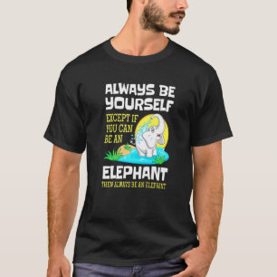 Elefant Niedlich Elefanten T-Shirt