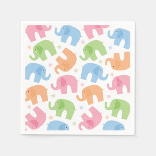 Elefant-Papierservietten Serviette