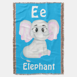 Elefant personalisieren ABC: Buchstabe E - Ihren N Decke