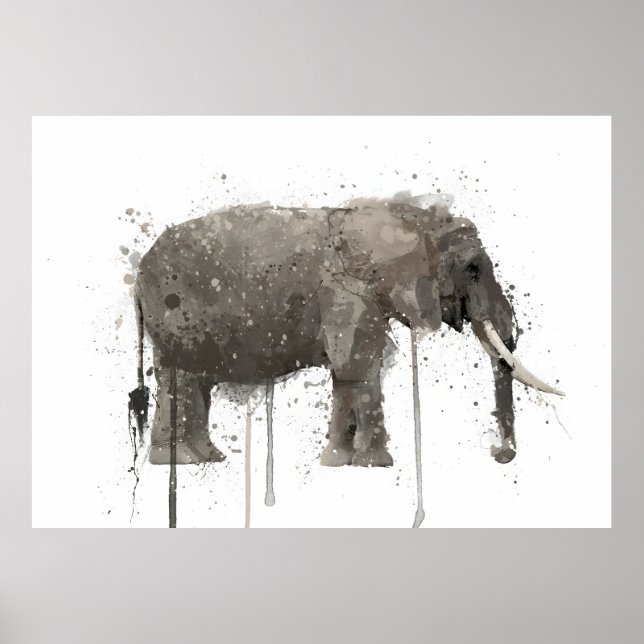 Elefant Poster (Vorne)