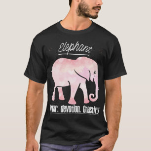 Elefant Power Hingabe T-Shirt