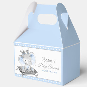 Elefant Prinz Baby Shower Geschenkschachtel