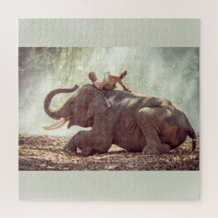 Elefant Puzzle