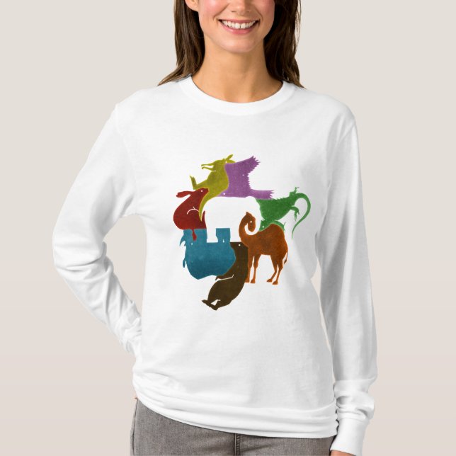 Elefant-Puzzlespiel T-Shirt (Vorderseite)
