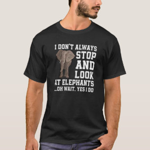Elefant sagt Liebe Elefanten T-Shirt