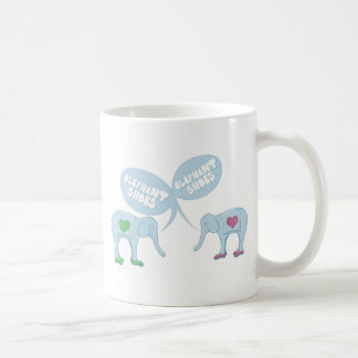 Elefant-Schuhe Tasse