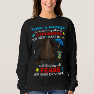 Elefant Sein Als Mutter Autismus-Bewusstsein Für K Sweatshirt