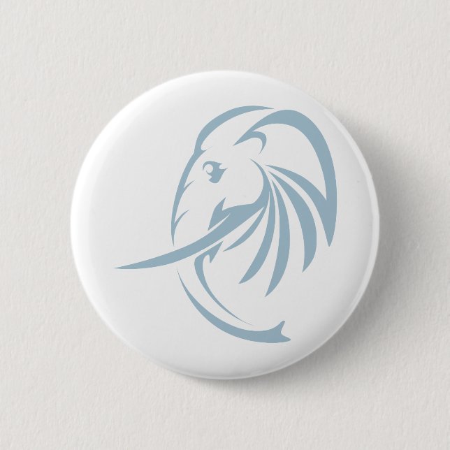 Elefant-Shirts der Elefant-Shirt-| für Kinder u. Button (Vorderseite)
