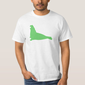 Elefant-Siegel-Shirt-Grün T-Shirt