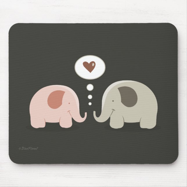 Elefant-Soul verbindet mousepad (Vorne)