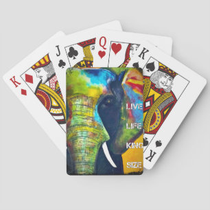Elefant-Spielkarten Spielkarten