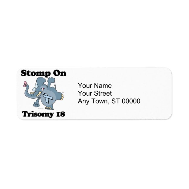 Elefant Stomp auf Trisomie 18 (Vorne)