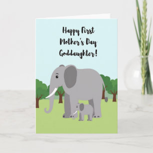 Elefant Süßer Muttertag Karte