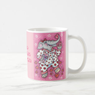 Elefant Süßer VALENTIN TASSE *Anpassen
