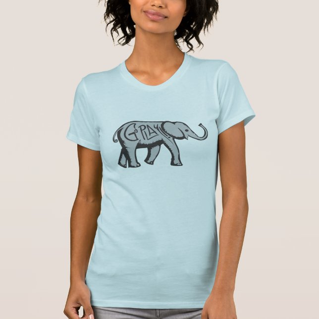Elefant T-Shirt (Vorderseite)