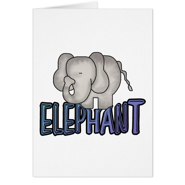 Elefant-T-Shirts und Geschenke (Vorne)