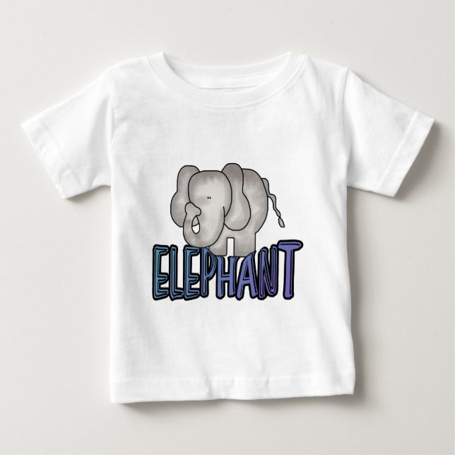 Elefant-T-Shirts und Geschenke Baby T-shirt (Vorderseite)