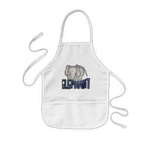 Elefant-T-Shirts und Geschenke Kinderschürze