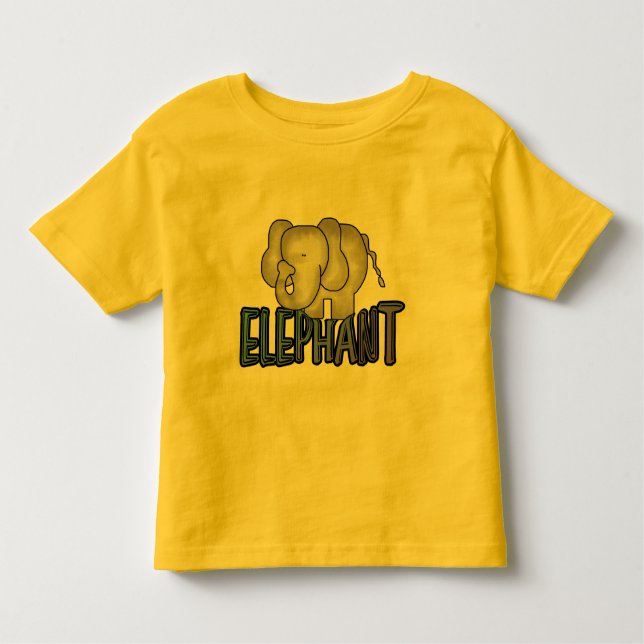 Elefant-T-Shirts und Geschenke Kleinkind T-shirt (Vorderseite)